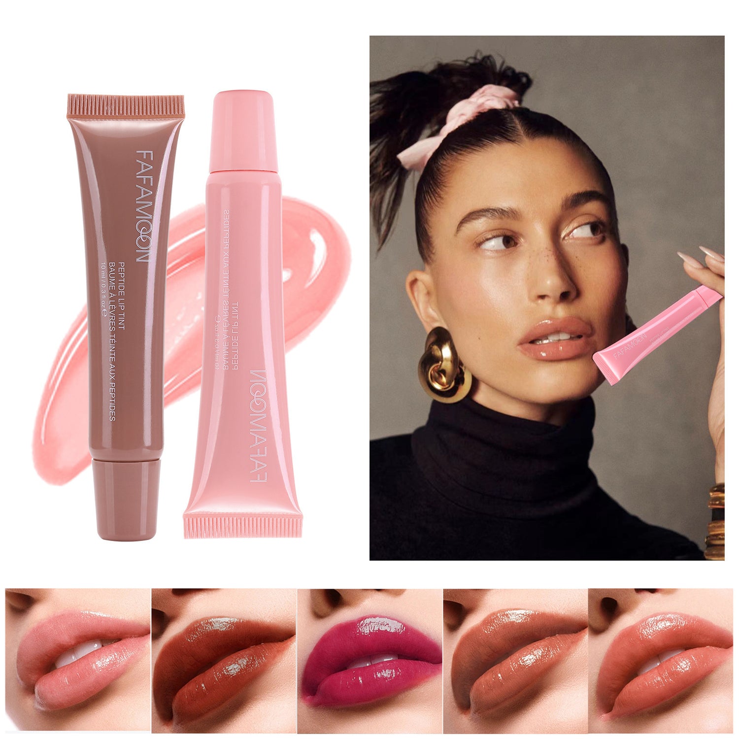 Glossy Lip Glaze Waterproof Long Lasting Lip Gloss