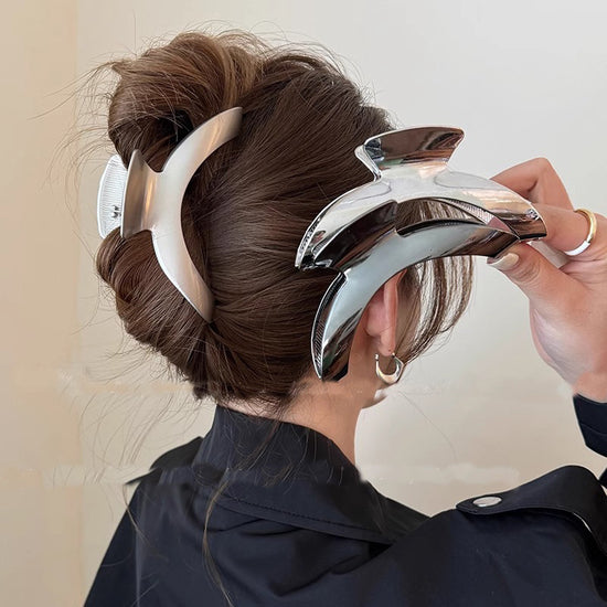 Metal Arch High-end Grip Advanced Sense Hair Accessory Clips