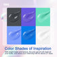 6 PCS Polygel Nail Kits With UV Light, Sliding Solution, Top Primer, Builder Nail Art Tools